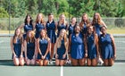 Colleton County Cougars Girls Varsity Tennis Fall 23-24 team photo.
