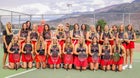 South Sevier Rams Girls Varsity Tennis Fall 23-24 team photo.