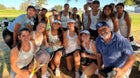 Downey Knights Girls Varsity Tennis Fall 23-24 team photo.