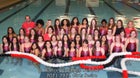 Rangeview Raiders Girls Varsity Swimming Winter 21-22 team photo.