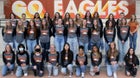 Eldorado Eagles Girls Varsity Swimming Winter 21-22 team photo.