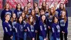 La Cueva Bears Girls Varsity Swimming Winter 21-22 team photo.