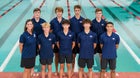 Calvary Christian Warriors Boys Varsity Swimming Fall 25-26 team photo.
