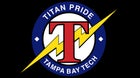Tampa Bay Tech Titans Boys Varsity Swimming Fall 25-26 team photo.