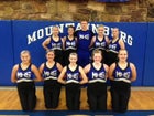 Mountainburg Dragons Co-ed Varsity Dance Team Winter 15-16 team photo.