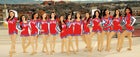 West Mesa Mustangs Co-ed Varsity Dance Team Winter 15-16 team photo.