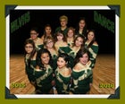 West Las Vegas Dons Co-ed Varsity Dance Team Winter 15-16 team photo.