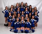 Rogers Mountaineers Co-ed Varsity Dance Team Winter 15-16 team photo.