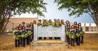 Mills University Studies Comets Co-ed Varsity Dance Team Winter 15-16 team photo.