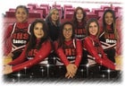 Robertson Cardinals Co-ed Varsity Dance Team Winter 15-16 team photo.