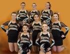 Aztec Tigers Co-ed Varsity Dance Team Winter 15-16 team photo.