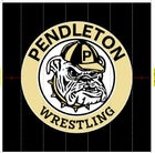 Pendleton Bulldogs Boys Varsity Wrestling Winter 26-27 team photo.