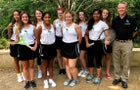 Research Triangle - Girls Varsity Tennis Fall 18-19 team photo.