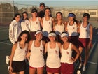 Laguna Beach Breakers Girls Varsity Tennis Fall 18-19 team photo.