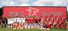 Field Falcons Boys Varsity Football Fall 19-20 team photo.