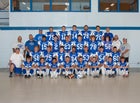 Ogdensburg Free Academy Blue Devils Boys Varsity Football Fall 19-20 team photo.