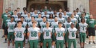 Trimble Tech Bulldogs Boys Varsity Football Fall 19-20 team photo.