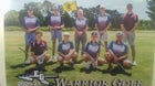 East Gaston Warriors Boys Varsity Golf Spring 20-21 team photo.