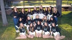 Hope Christian Huskies Co-ed Varsity Dance Team Winter 23-24 team photo.