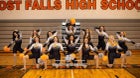 Post Falls Trojans Co-ed Varsity Dance Team Winter 23-24 team photo.