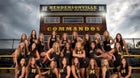 Hendersonville Commandos Co-ed Varsity Dance Team Winter 23-24 team photo.