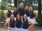 Estero Wildcats Girls Varsity Golf Fall 17-18 team photo.