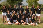 Sunrise Mountain Mustangs Girls Varsity Golf Fall 17-18 team photo.