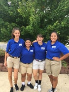 Cotter Warriors Girls Varsity Golf Fall 17-18 team photo.