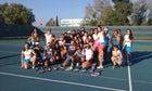 Ramona Rams Girls Varsity Tennis Fall 15-16 team photo.