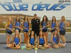 Maiden Blue Devils Girls Varsity Tennis Fall 15-16 team photo.