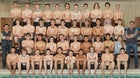 Capital Cougars Boys Varsity Swimming Winter 16-17 team photo.