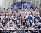Piedra Vista Panthers Boys Varsity Swimming Winter 16-17 team photo.