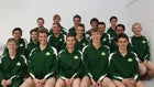 Los Alamos Hilltoppers Boys Varsity Swimming Winter 16-17 team photo.