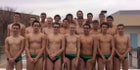 Albuquerque Bulldogs Boys Varsity Swimming Winter 16-17 team photo.