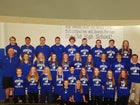 Rogers Mountaineers Boys Varsity Swimming Winter 16-17 team photo.