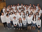 La Cueva Bears Boys Varsity Swimming Winter 16-17 team photo.