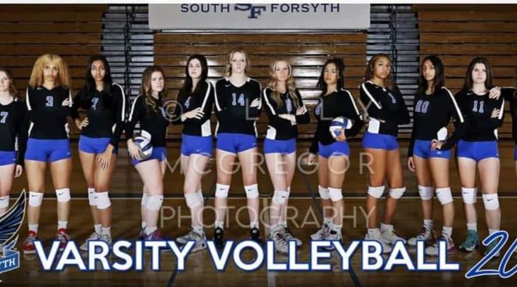 south forsyth jr war eagles volleyball clipart