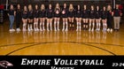 Empire Ravens Girls Varsity Volleyball Fall 23-24 team photo.