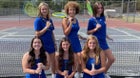 McDowell Titans Girls Varsity Tennis Fall 21-22 team photo.