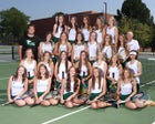 Clearfield Falcons Girls Varsity Tennis Fall 21-22 team photo.