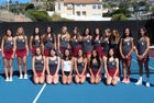 Laguna Beach Breakers Girls Varsity Tennis Fall 21-22 team photo.
