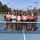 Draper APA Eagles Girls Varsity Tennis Fall 21-22 team photo.