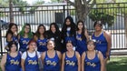 Poly Parrots Girls Varsity Tennis Fall 21-22 team photo.