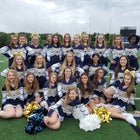Southside Southerners Co-ed JV Cheer Fall 19-20 team photo.