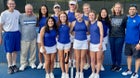LaGrange Grangers Girls Varsity Tennis Spring 22-23 team photo.
