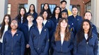 Highland Hornets Girls Varsity Tennis Spring 22-23 team photo.