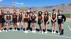 Eldorado Eagles Girls Varsity Tennis Spring 22-23 team photo.