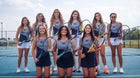 Parrish Community Bulls Girls Varsity Tennis Spring 22-23 team photo.