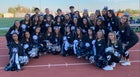 Piedra Vista Panthers Co-ed JV Cheer Winter 21-22 team photo.