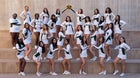 Atrisco Heritage Academy Jaguars Co-ed JV Cheer Winter 21-22 team photo.